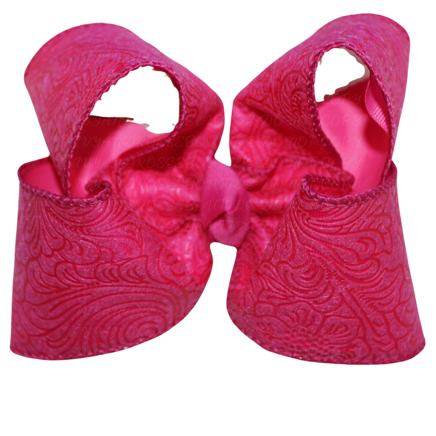 Hot Pink Embossed