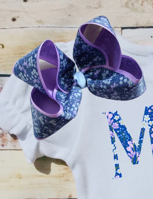 Blue floral
