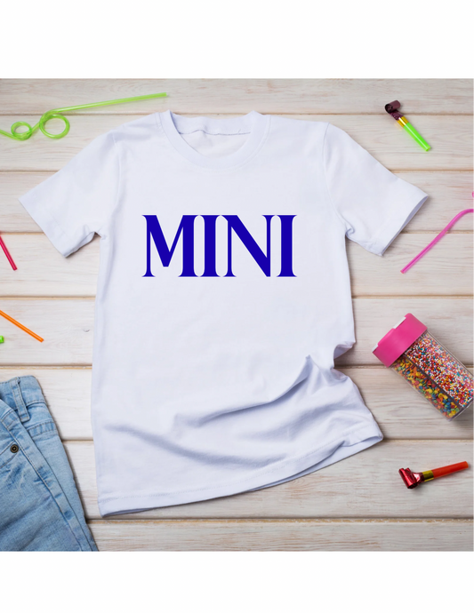 Blue Mini Tshirt