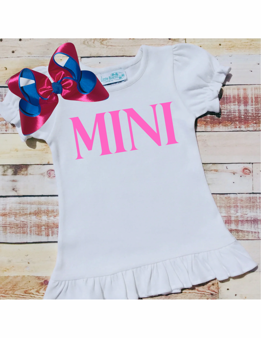 Pink Mini Tshirt
