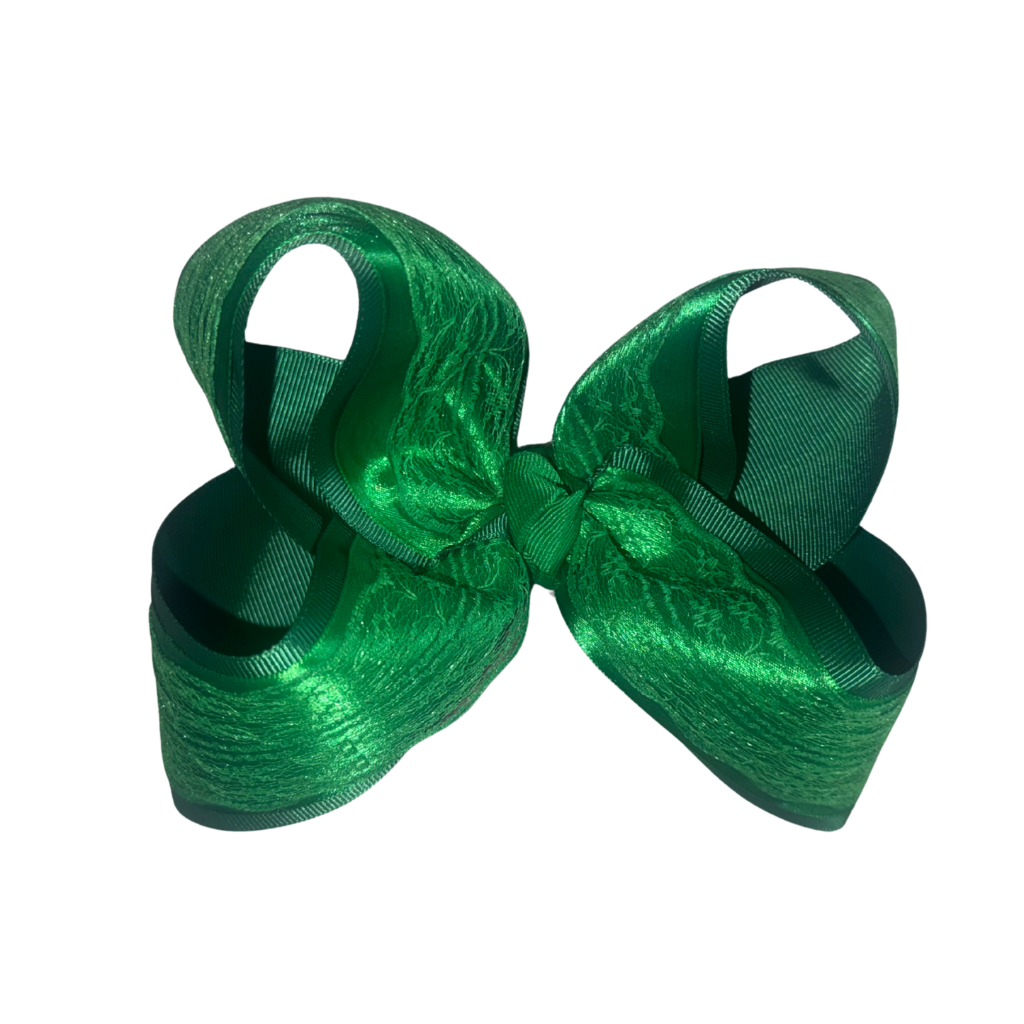 Green Satin Lace