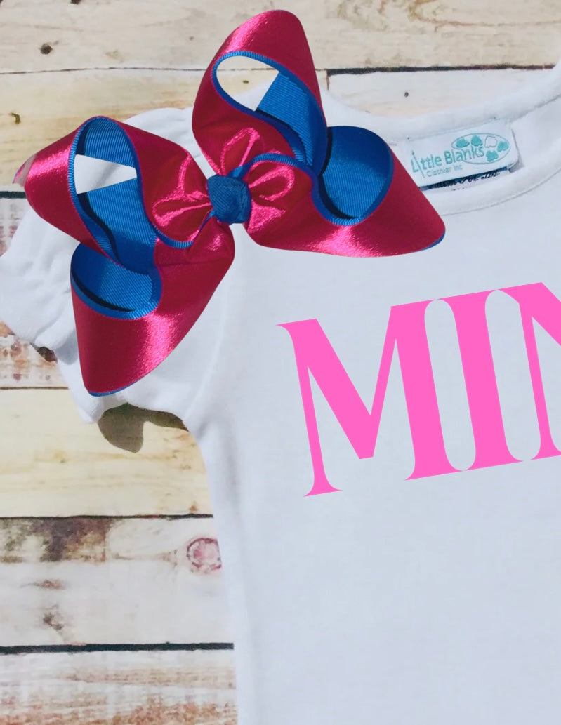 Pink and Blue