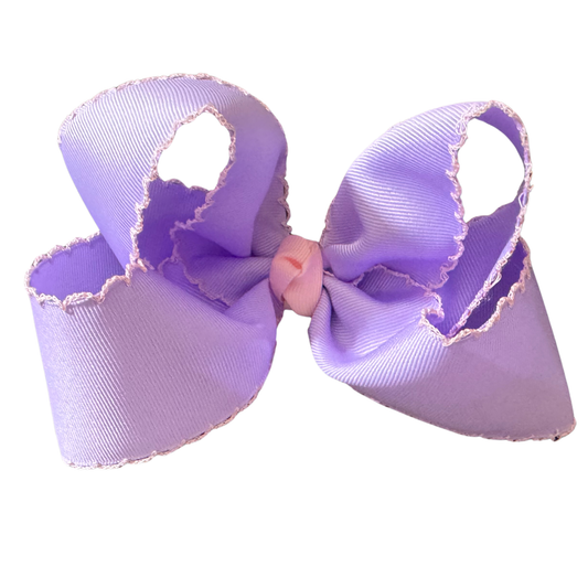 Purple and Pink Moonstitch